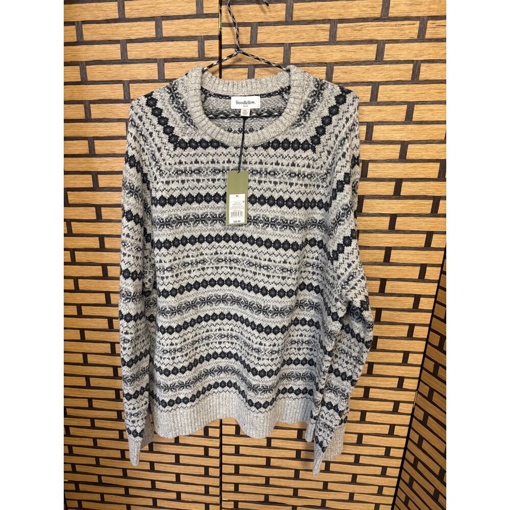 Goodfellow‎ & Co Gray Sweater Size XL